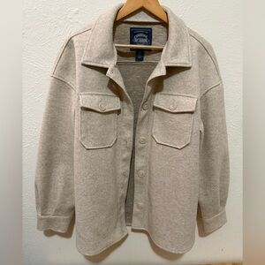 Women’s Beige Shacket
